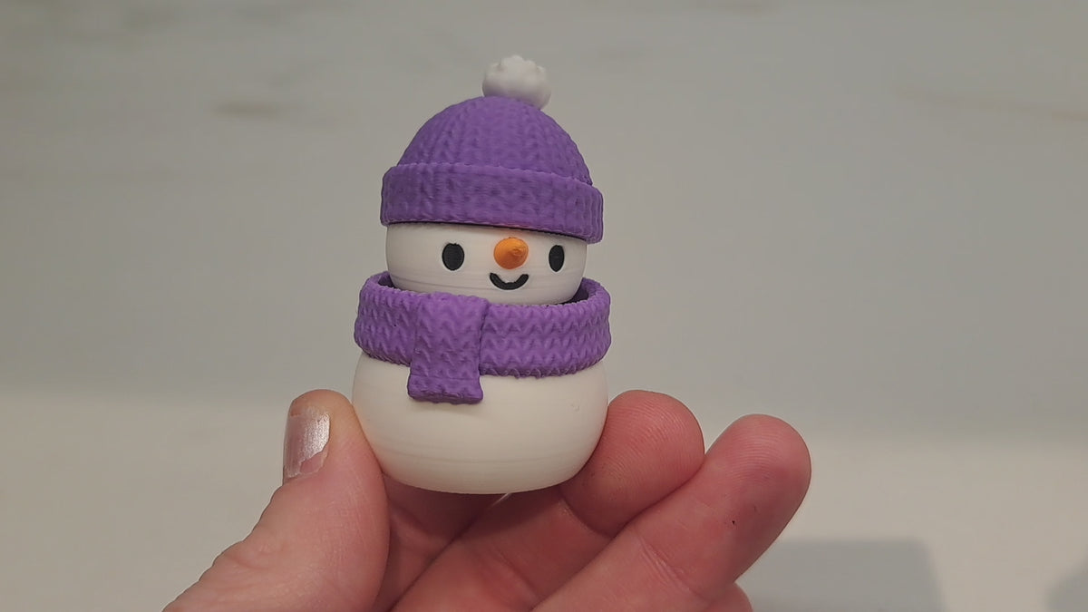 Snögubbe - klicker